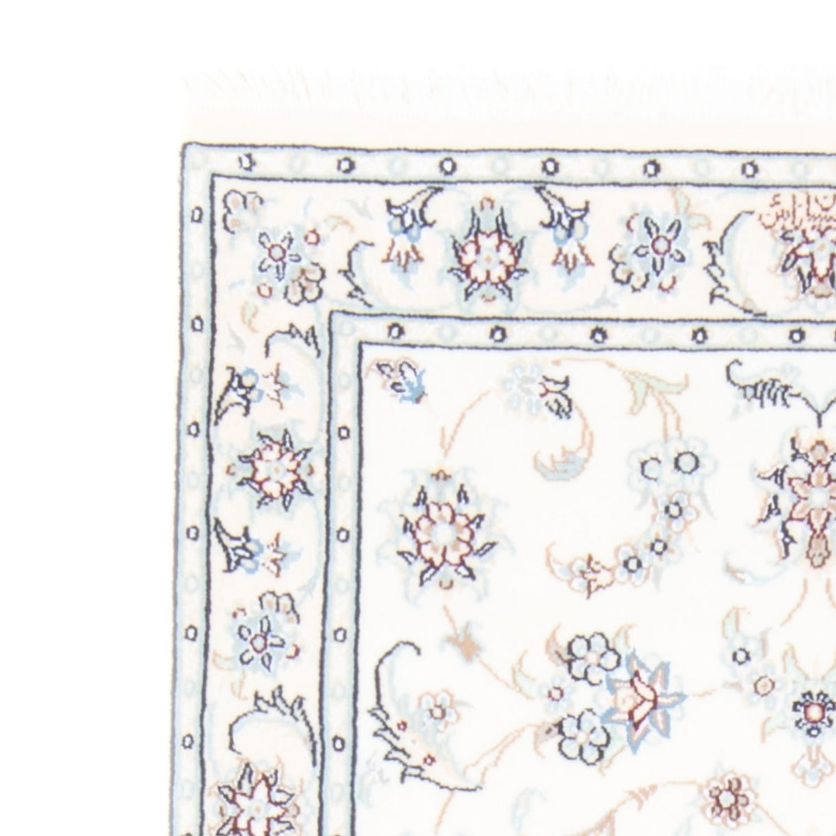 Runner Perser Rug - Nain - Royal - 203 x 80 cm - cream