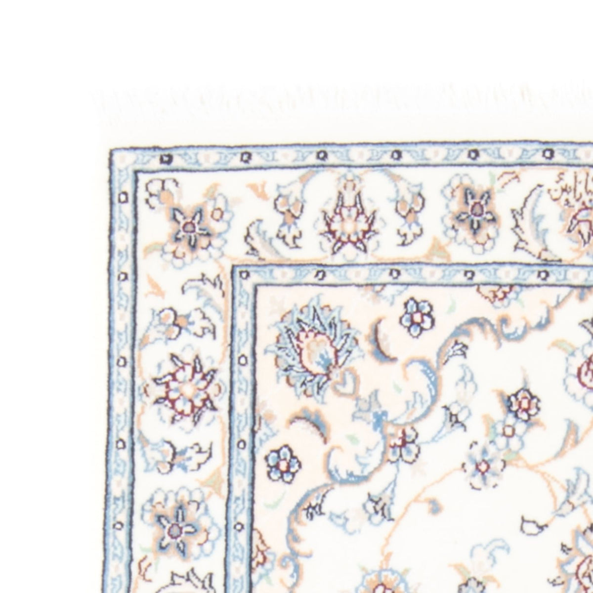 Runner Perser Rug - Nain - Royal - 206 x 79 cm - cream