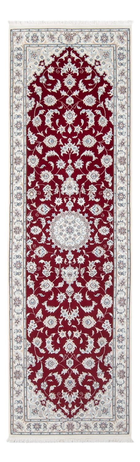 Runner Perser Rug - Nain - Premium - 243 x 81 cm - red