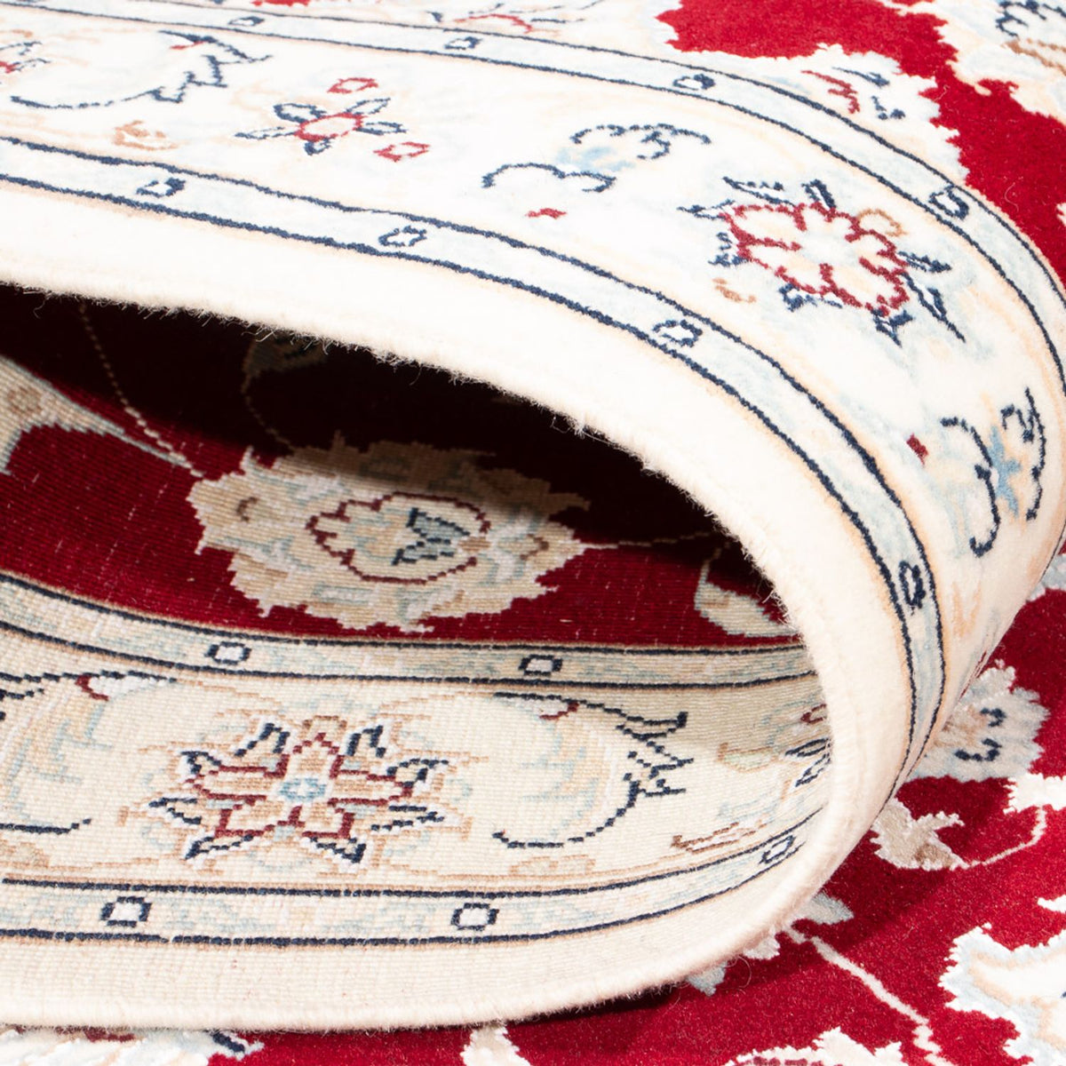 Runner Perser Rug - Nain - Premium - 243 x 81 cm - red