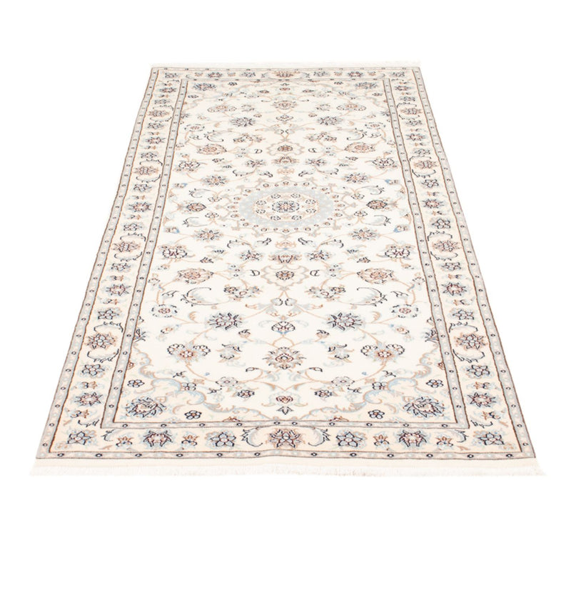 Runner Perser Rug - Nain - Royal - 198 x 80 cm - cream