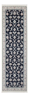 Runner Perser Rug - Nain - Premium - 248 x 82 cm - dark blue