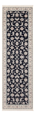 Runner Perser Rug - Nain - Premium - 248 x 83 cm - dark blue