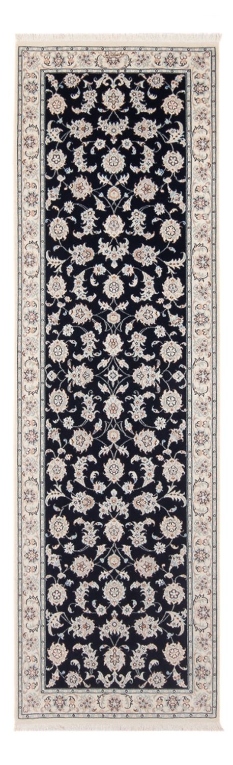 Runner Perser Rug - Nain - Premium - 248 x 83 cm - dark blue