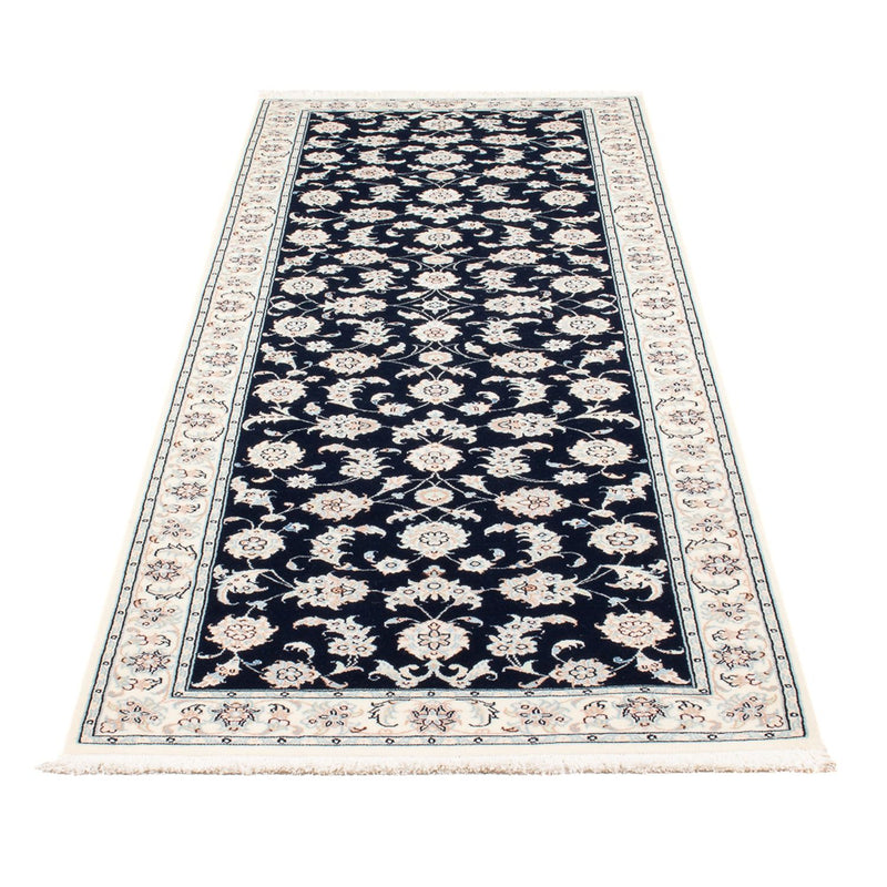 Runner Perser Rug - Nain - Premium - 248 x 83 cm - dark blue