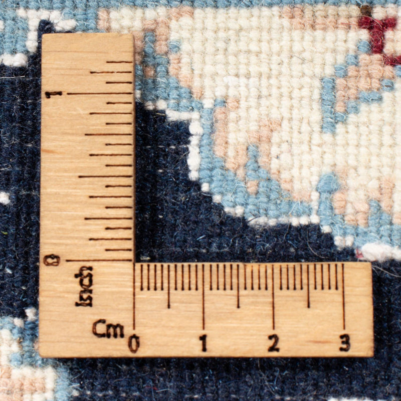 Runner Perser Rug - Nain - Royal - 194 x 82 cm - dark blue