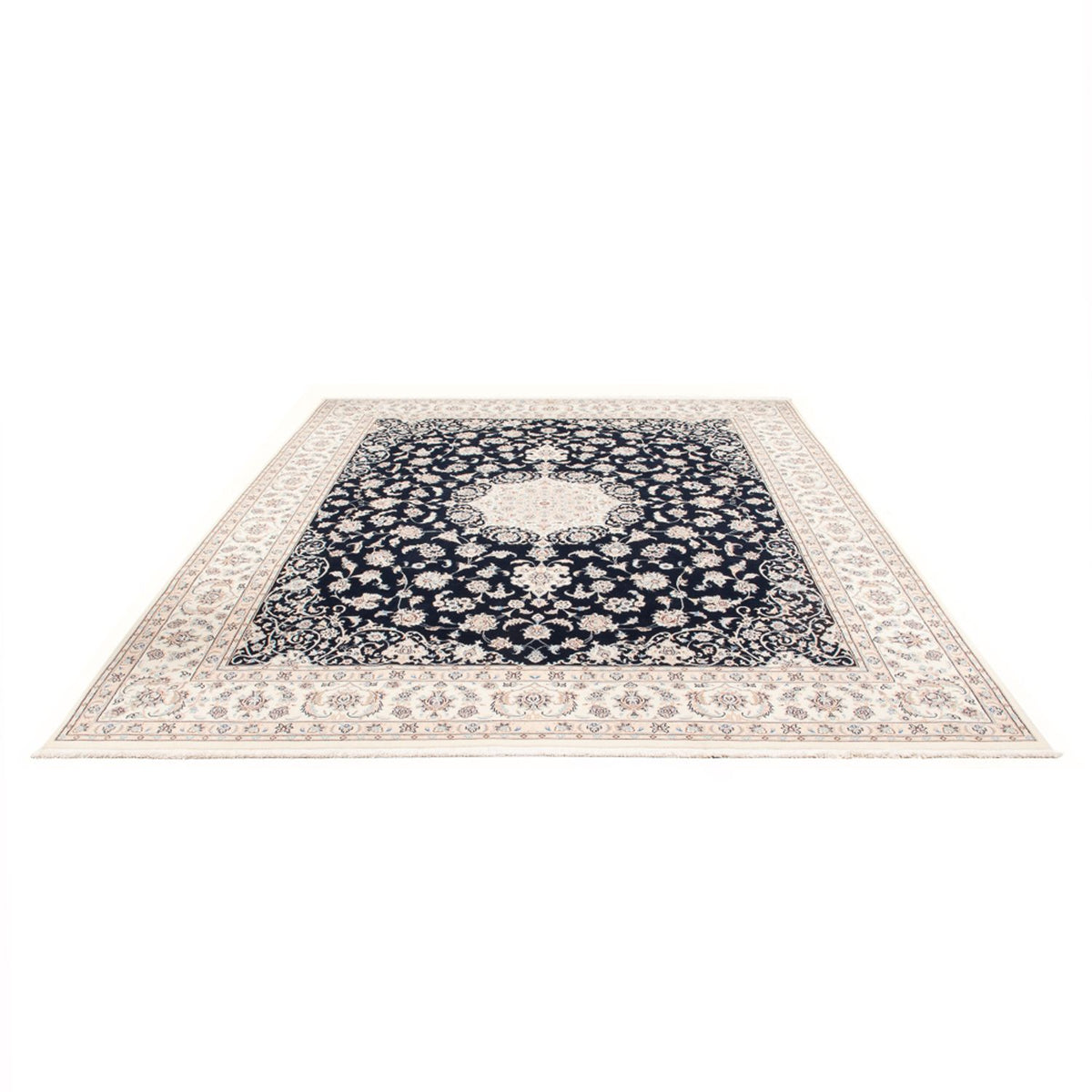 Perser Rug - Nain - Premium - 310 x 243 cm - dark blue