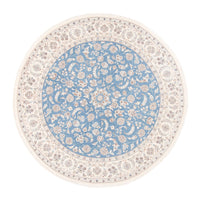 Perser Rug - Nain round  - 200 x 200 cm - light blue