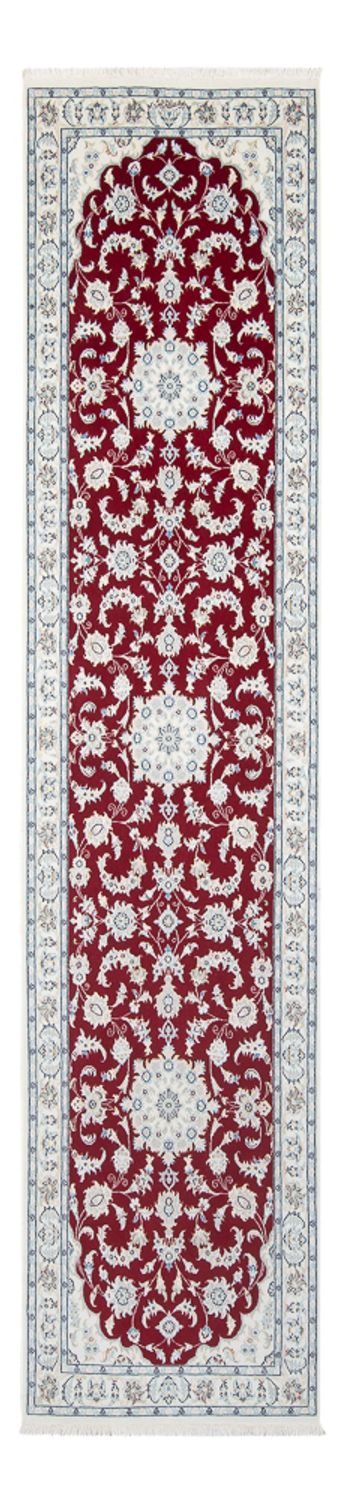 Runner Perser Rug - Nain - Premium - 300 x 78 cm - red