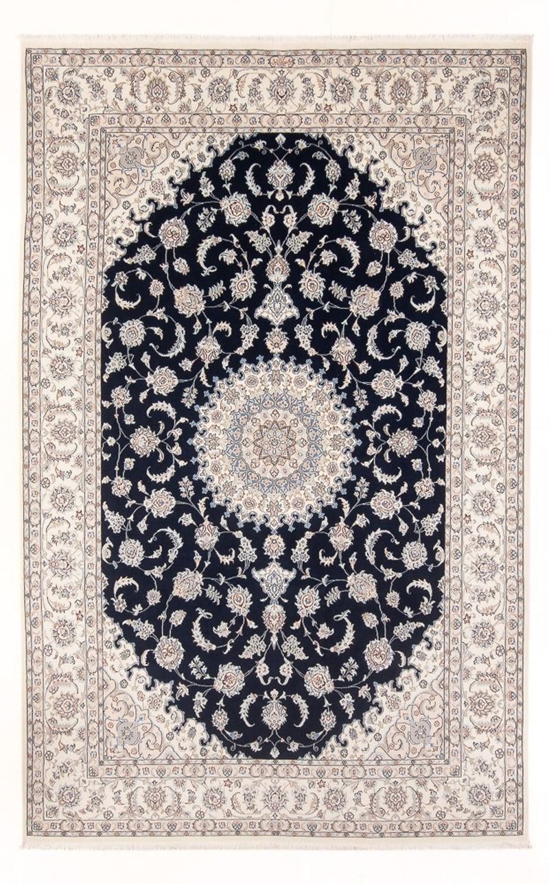 Perser Rug - Nain - Premium - 296 x 196 cm - dark blue