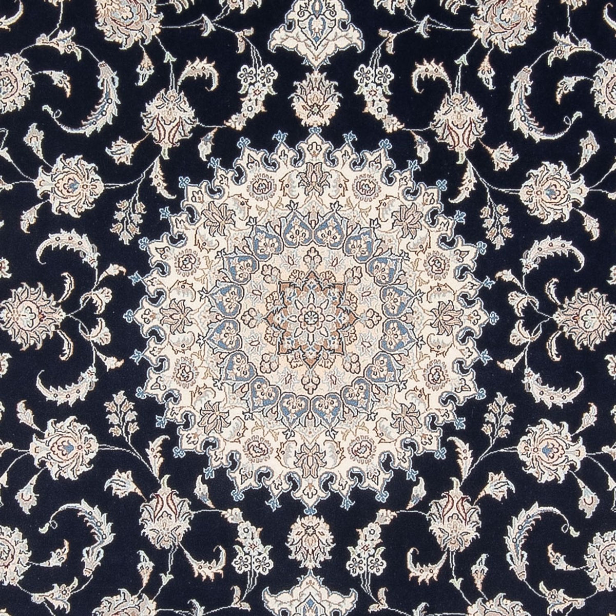 Perser Rug - Nain - Premium - 296 x 196 cm - dark blue