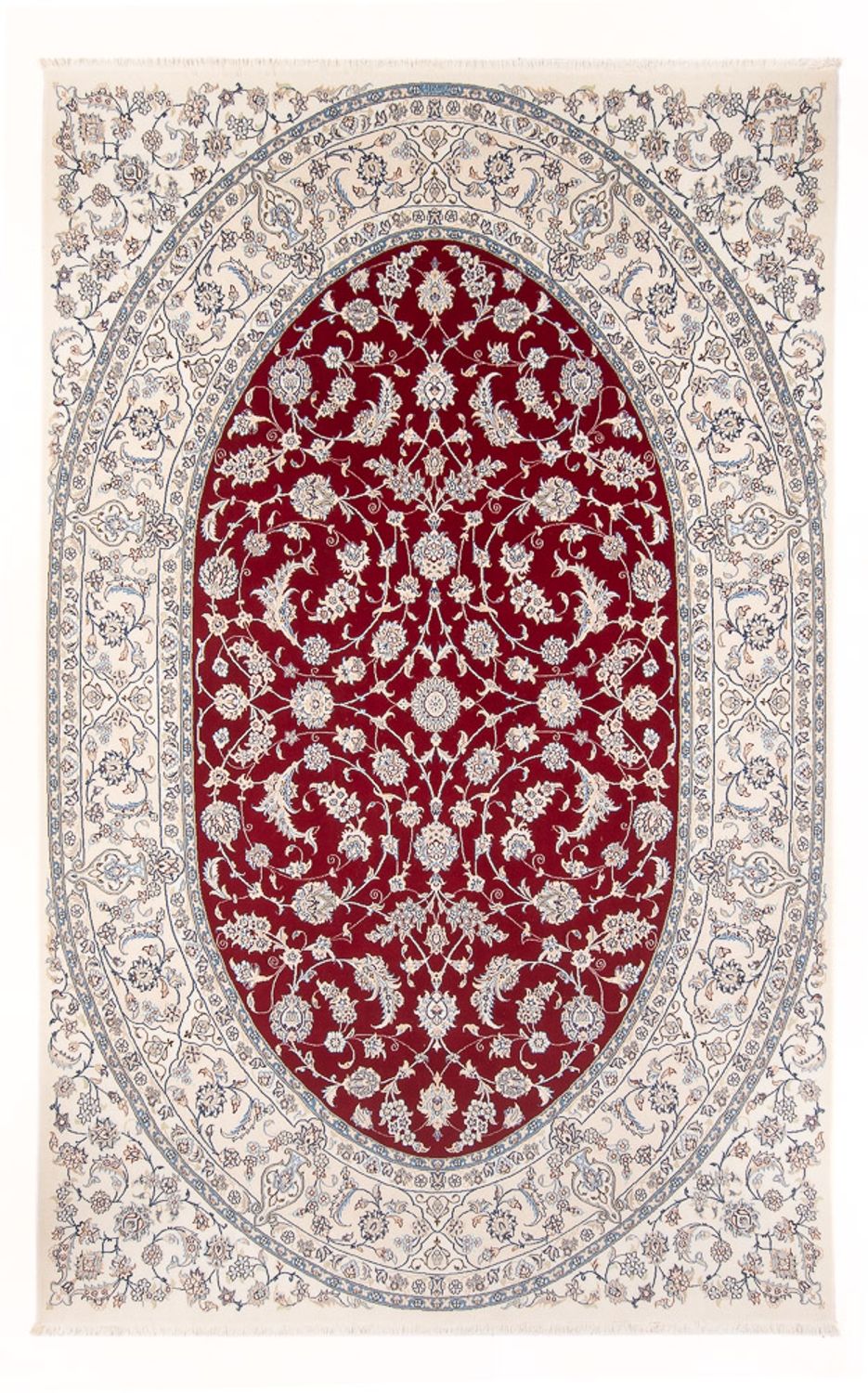 Perser Rug - Nain - Premium - 297 x 203 cm - red