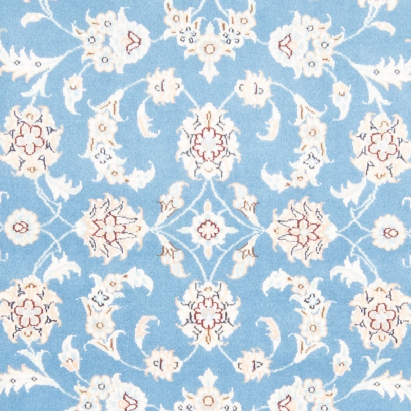 Runner Perser Rug - Nain - Royal - 200 x 80 cm - light blue