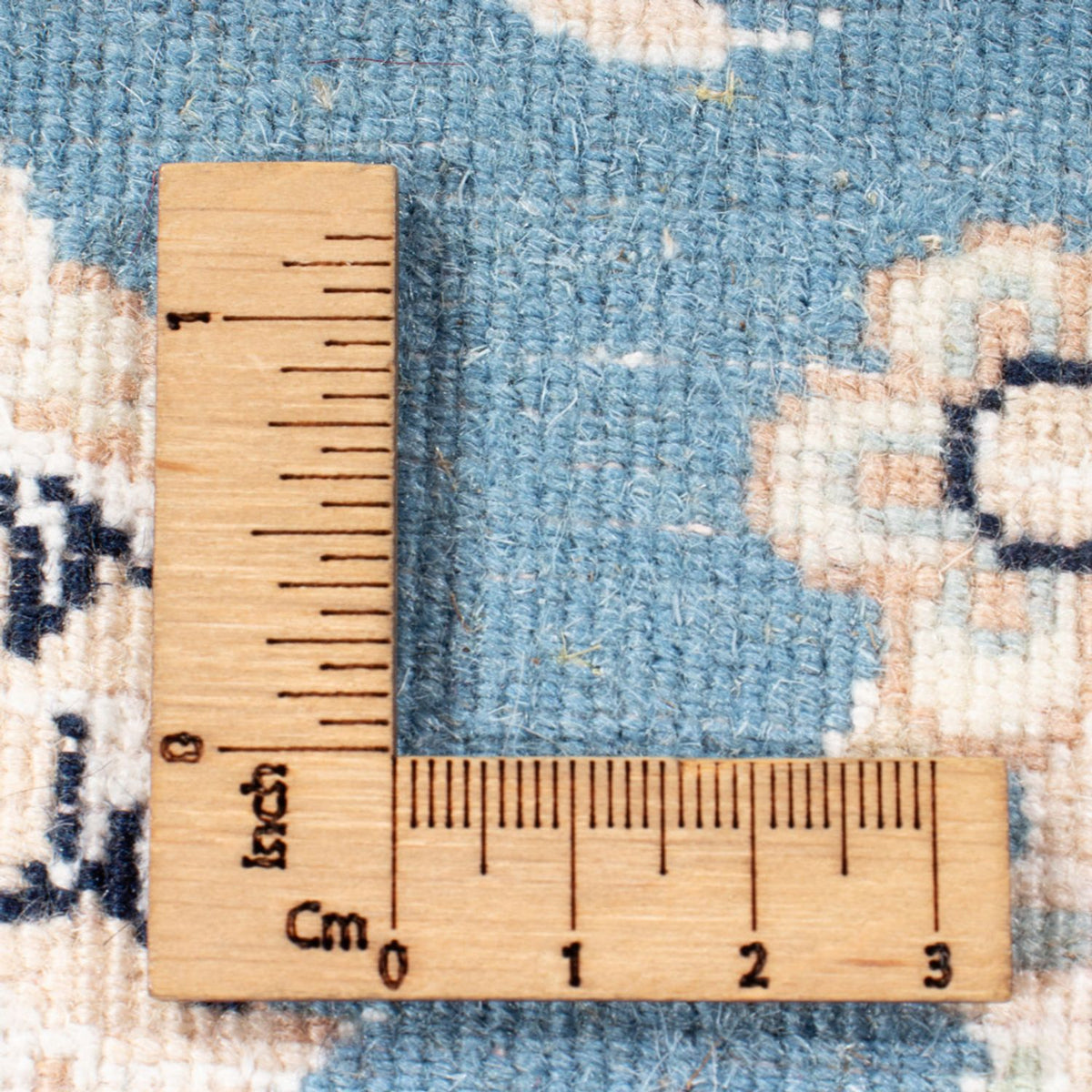 Runner Perser Rug - Nain - Royal - 200 x 80 cm - light blue