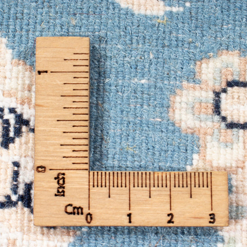 Runner Perser Rug - Nain - Royal - 200 x 80 cm - light blue