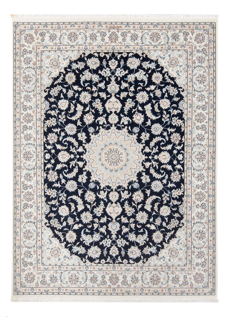 Perser Rug - Nain - Premium - 198 x 150 cm - dark blue