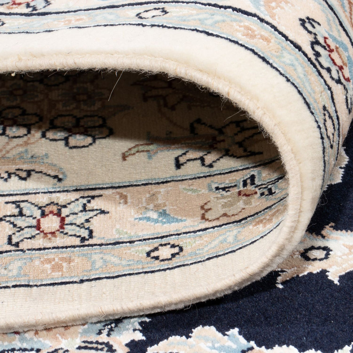 Perser Rug - Nain - Premium - 305 x 248 cm - dark blue