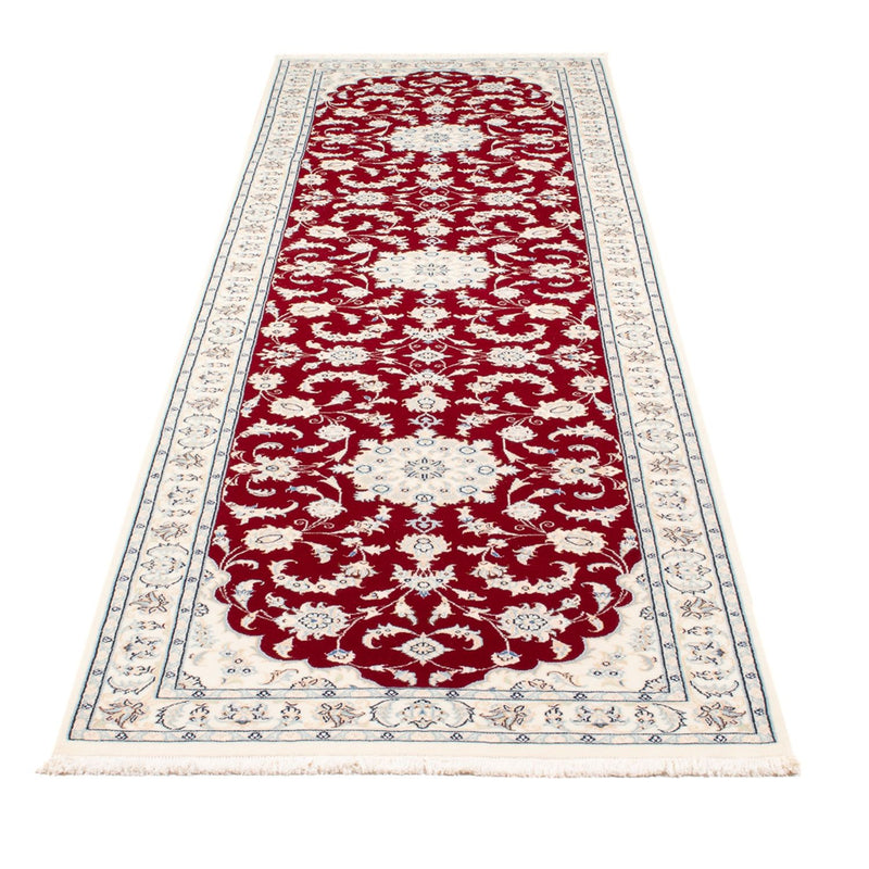 Runner Perser Rug - Nain - Premium - 295 x 81 cm - red
