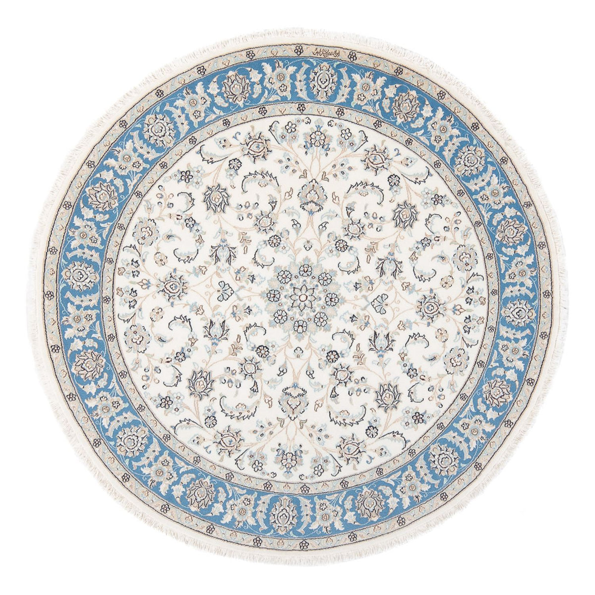 Perser Rug - Nain - Premium round  - 148 x 149 cm - cream