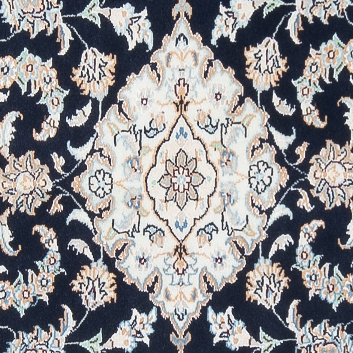 Runner Perser Rug - Nain - Premium - 295 x 80 cm - dark blue