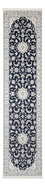 Runner Perser Rug - Nain - Premium - 302 x 80 cm - dark blue