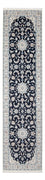 Runner Perser Rug - Nain - Premium - 305 x 82 cm - dark blue