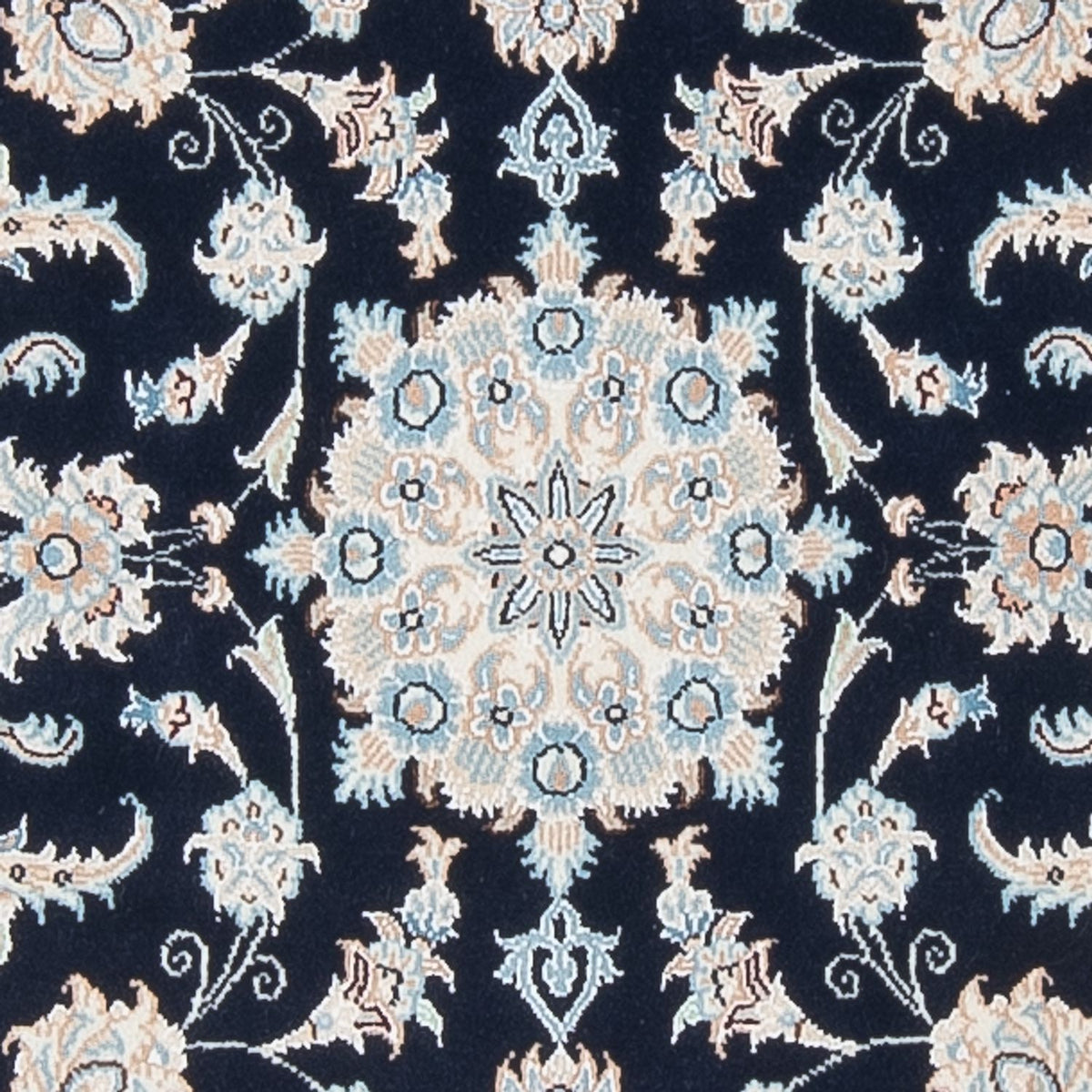 Runner Perser Rug - Nain - Premium - 305 x 82 cm - dark blue