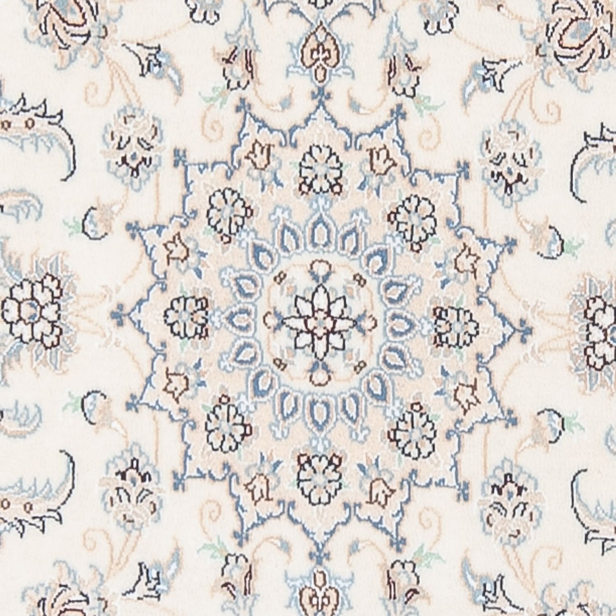 Runner Perser Rug - Nain - Premium - 306 x 90 cm - cream