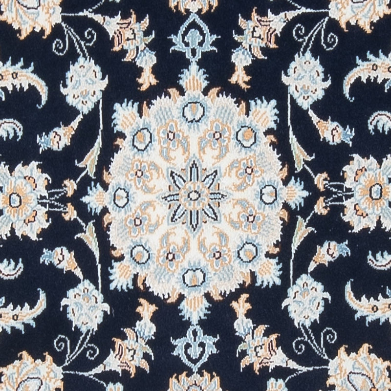 Runner Perser Rug - Nain - Premium - 302 x 83 cm - dark blue