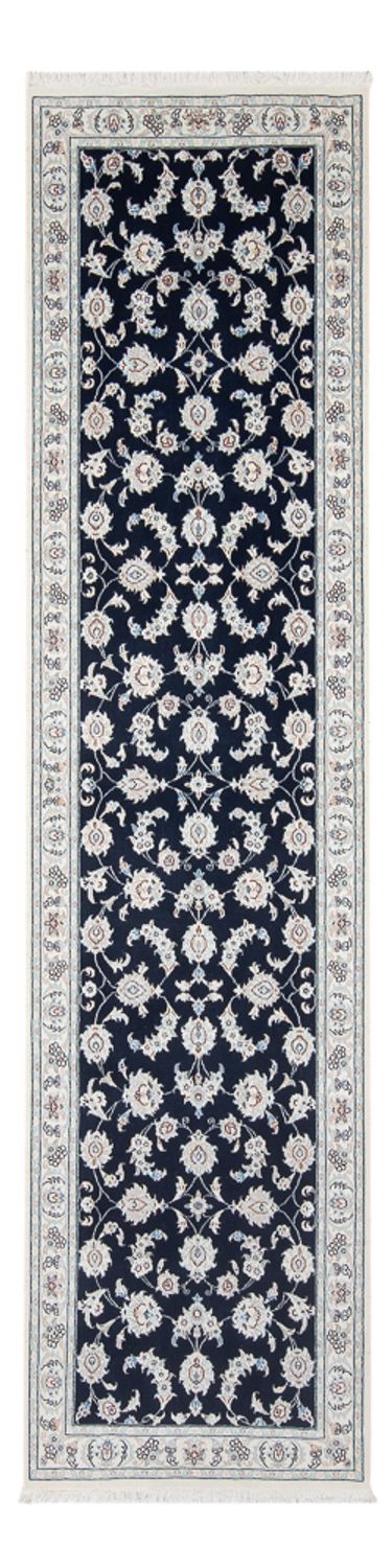Runner Perser Rug - Nain - Premium - 293 x 81 cm - dark blue