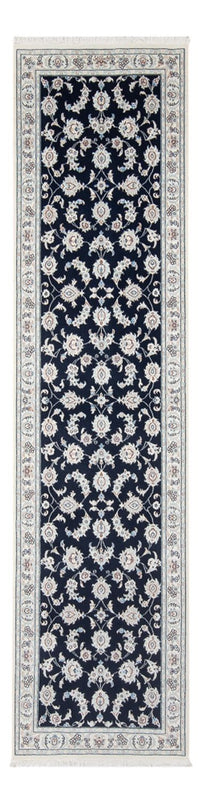 Runner Perser Rug - Nain - Premium - 293 x 81 cm - dark blue