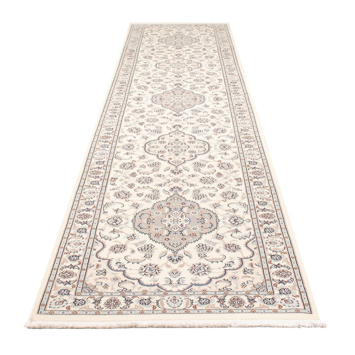 Runner Perser Rug - Nain - Premium - 410 x 90 cm - cream