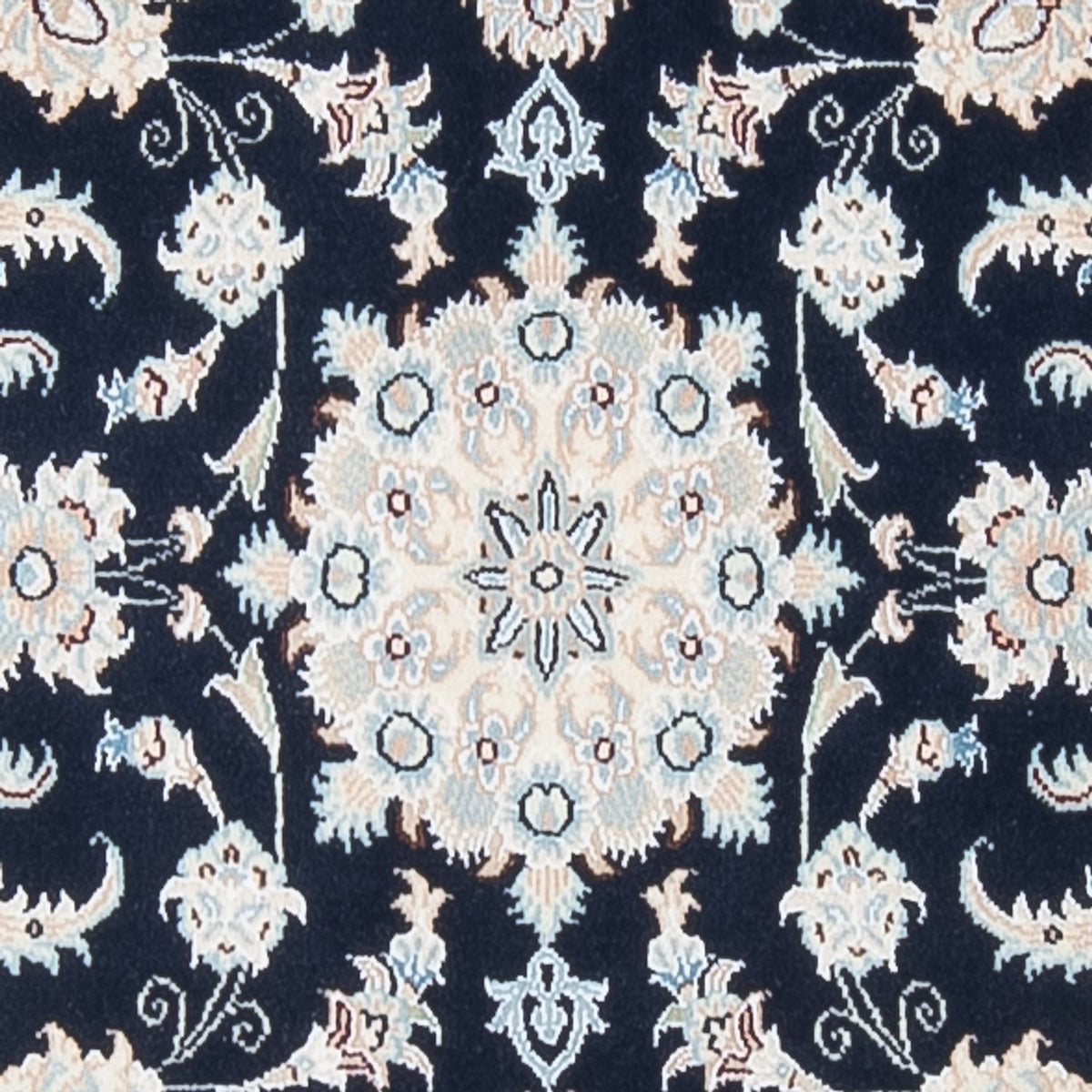 Runner Perser Rug - Nain - Premium - 296 x 81 cm - dark blue