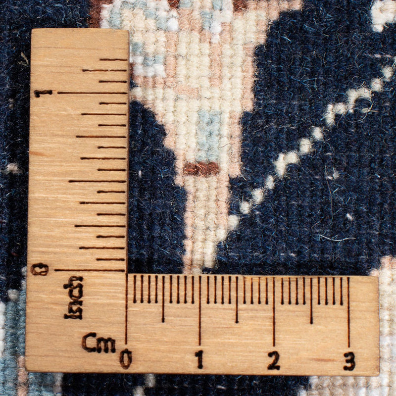 Runner Perser Rug - Nain - Premium - 296 x 81 cm - dark blue