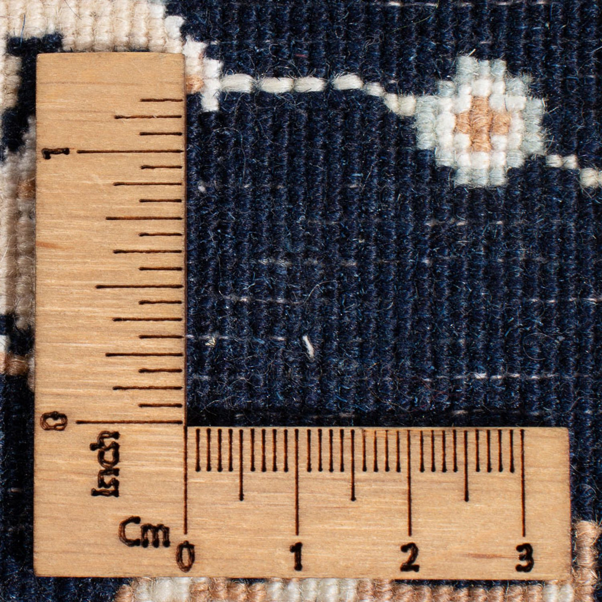 Runner Perser Rug - Nain - Premium - 400 x 90 cm - dark blue