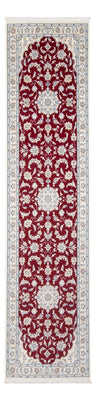 Runner Perser Rug - Nain - Premium - 302 x 82 cm - red
