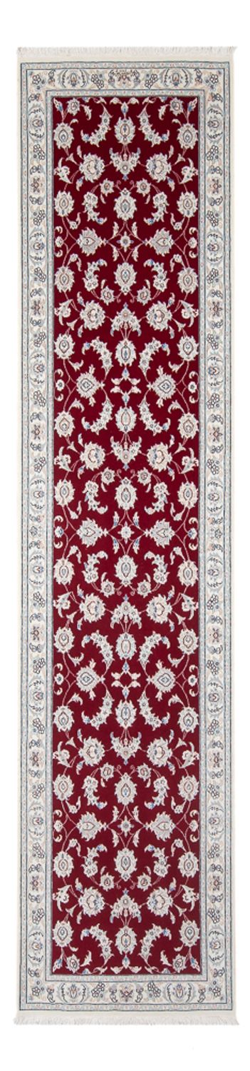 Runner Perser Rug - Nain - Premium - 312 x 81 cm - red