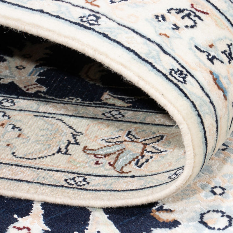 Runner Perser Rug - Nain - Premium - 322 x 80 cm - dark blue