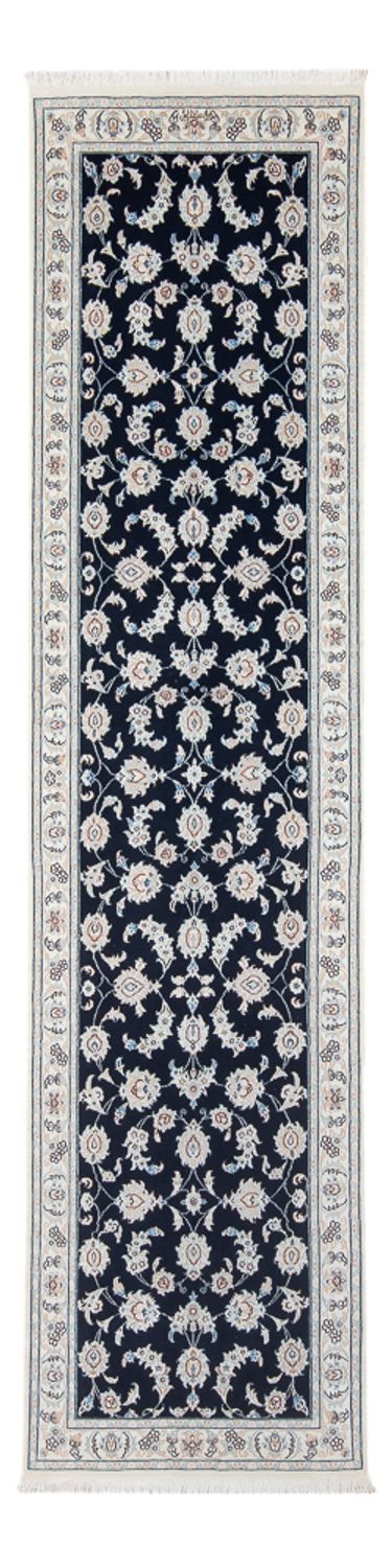 Runner Perser Rug - Nain - Premium - 290 x 81 cm - dark blue