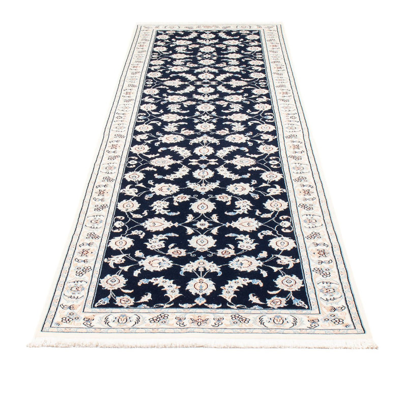 Runner Perser Rug - Nain - Premium - 290 x 81 cm - dark blue