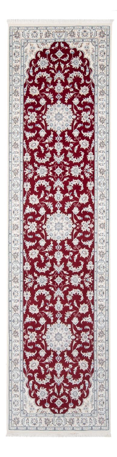 Runner Perser Rug - Nain - Premium - 297 x 81 cm - red