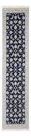Runner Perser Rug - Nain - Premium - 302 x 80 cm - dark blue
