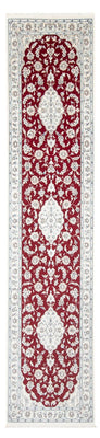 Runner Perser Rug - Nain - Premium - 354 x 86 cm - red