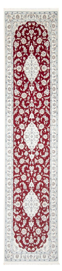 Runner Perser Rug - Nain - Premium - 354 x 86 cm - red