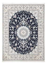 Perser Rug - Nain - Premium - 196 x 148 cm - dark blue