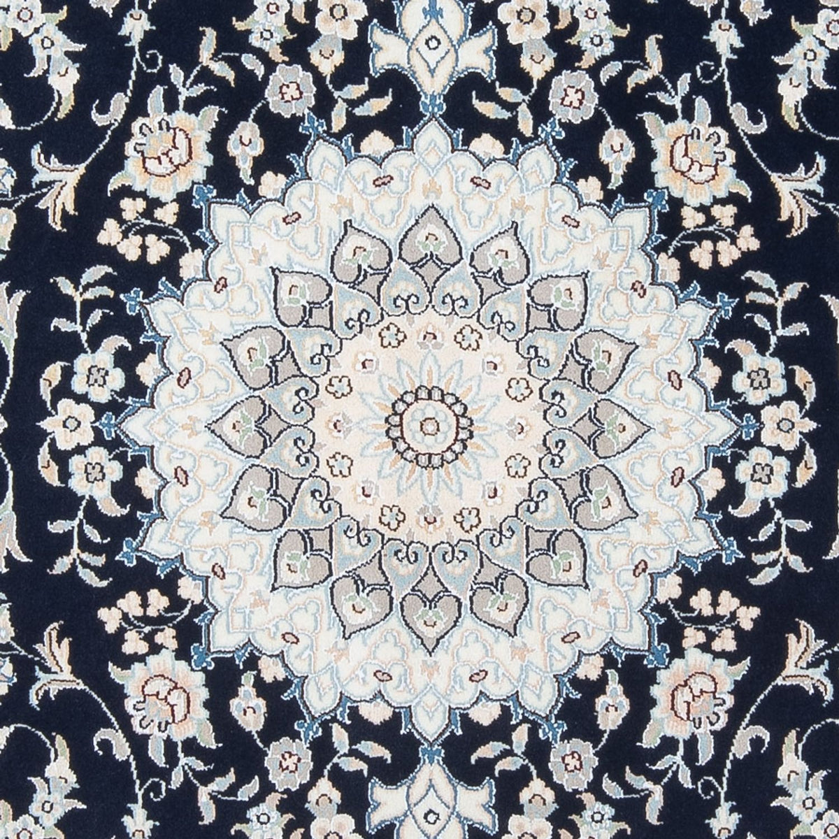 Perser Rug - Nain - Premium - 196 x 148 cm - dark blue