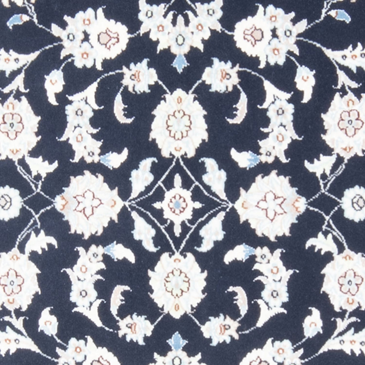 Runner Perser Rug - Nain - Royal - 195 x 81 cm - dark blue