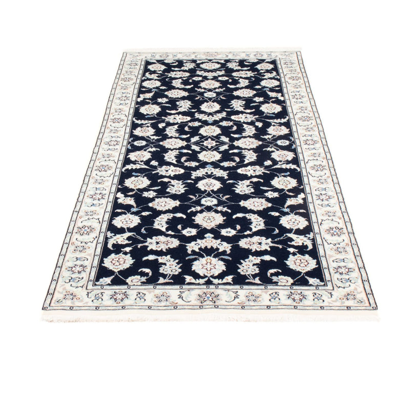 Runner Perser Rug - Nain - Royal - 195 x 81 cm - dark blue