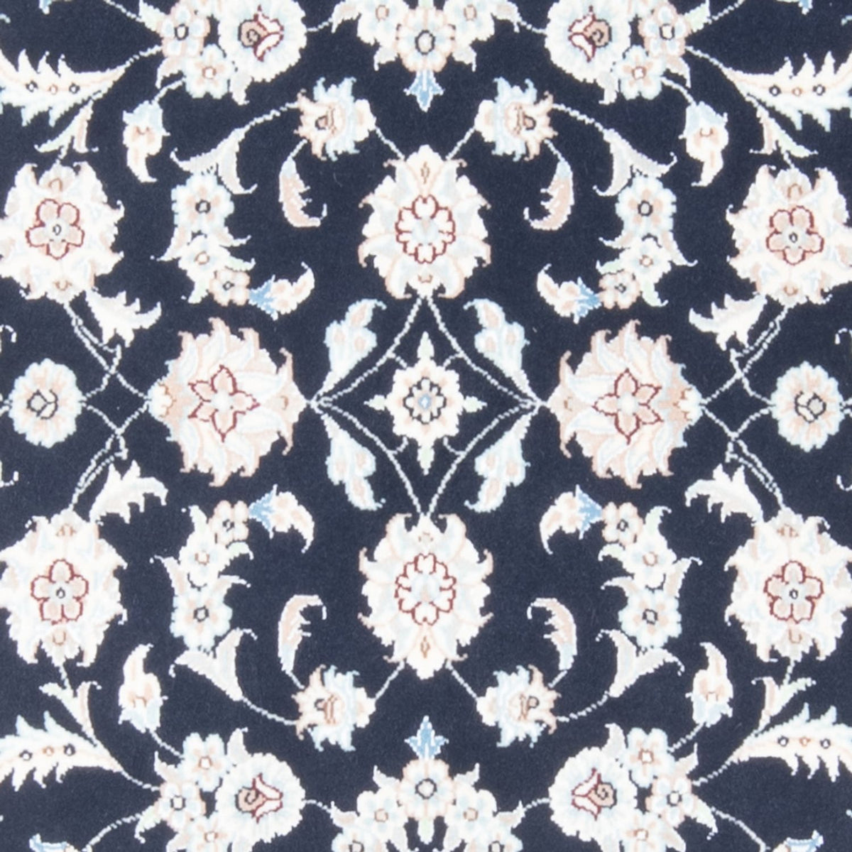 Runner Perser Rug - Nain - Royal - 197 x 80 cm - dark blue