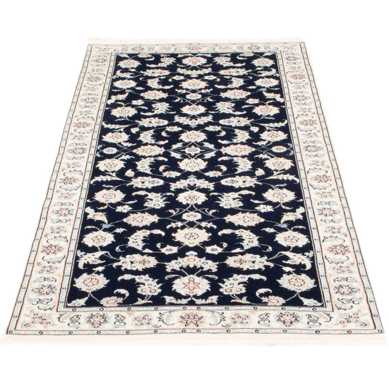 Runner Perser Rug - Nain - Royal - 194 x 80 cm - dark blue